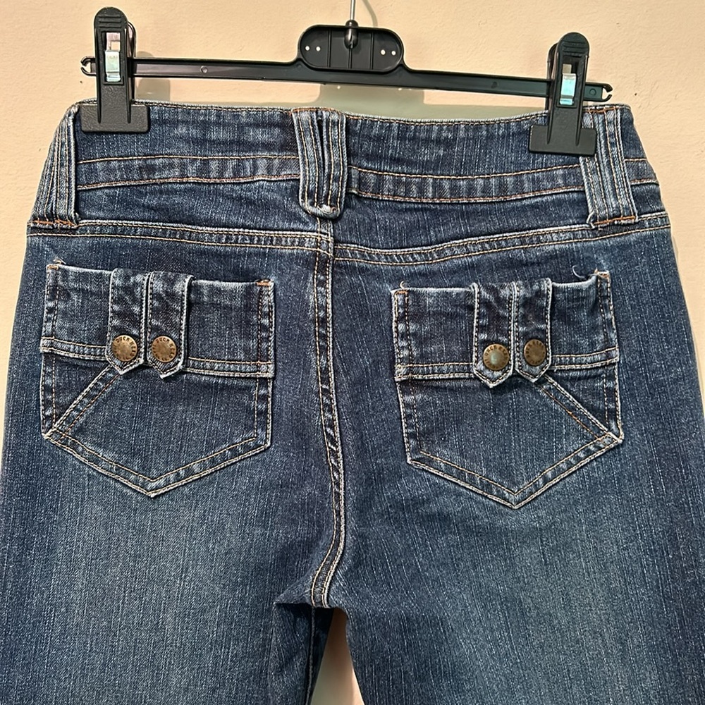 Duckhead Jean’s Co. Women’s Jeans Bootcut Blue Low Rise Size 5 Juniors - Picture 4 of 11